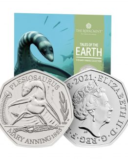 2021 Plesiosaurus 50p Brilliant Uncirculated Coin