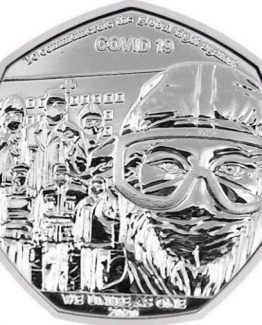 Gibraltar 2020 We Unite As One PANDEMIC (COVID) 50p