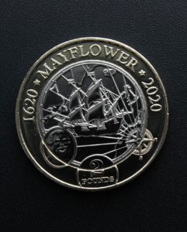 Isle Of Man 2020 Mayflower £2 Coin