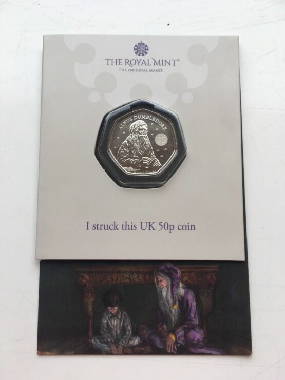 2023 Harry Potter – Albus Dumbledore 50p BU Strike Your Own