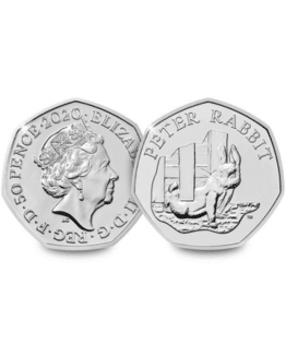 Peter Rabbit 2020 50p Brilliant Uncirculated Coin