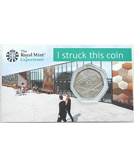 2018 Isaac Newton 50p BU Strike Your Own