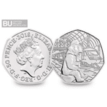Paddington Station 2018 50p Brilliant Uncirculated Coin