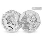 Paddington St. Pauls 2019 50p Brilliant Uncirculated Coin