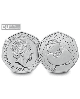 Snowman 2020 50p Brilliant Uncirculated Coin