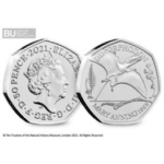 Dimorphodon 2021 50p Brilliant Uncirculated Coin