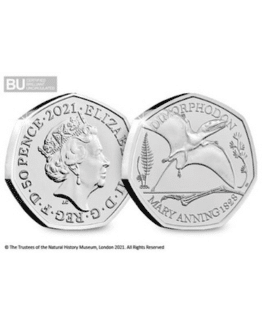 Dimorphodon 2021 50p Brilliant Uncirculated Coin