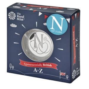 NHS 2018 UK 10p Silver Proof Coin in Acrylic Block