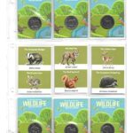 2021 Guernsey Woodland Mammals Wildlife 10p Set