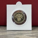 1989 Scottish Thistle PROOF £1 coin