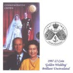 1997 BU £5 Crown Pack - Golden Wedding