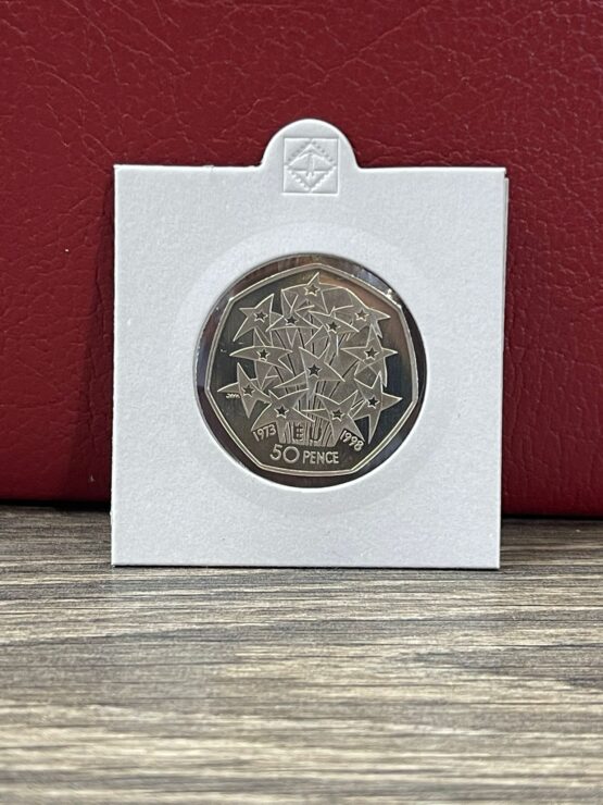 1998 EU Stars PROOF 50p coin