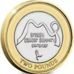 2019 Gibraltar Breast Cancer £2 Coin