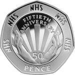 1998 NHS 50p