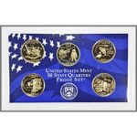 2002 United States State Quarters Proof Coin Set