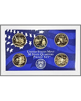 2002 United States State Quarters Proof Coin Set