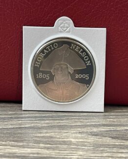 2005 Horatio Nelson PROOF £5 coin