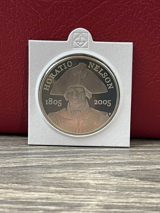 2005 Horatio Nelson PROOF £5 coin