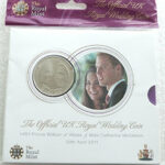 2011 Royal Wedding William and Kate £5 Brilliant Uncirculated Coin Pack