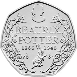 2016 Beatrix Potter 50p