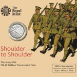 Shoulder to Shoulder The Army 2016 BUNC Royal Mint £2 Coin Pack