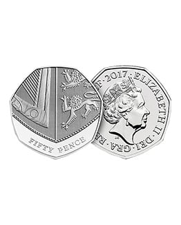 2017 Shield 50p