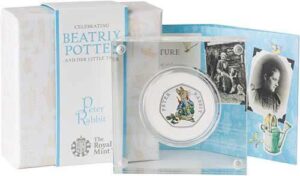 Peter Rabbit™ 2018 UK 50p Silver Proof Coin