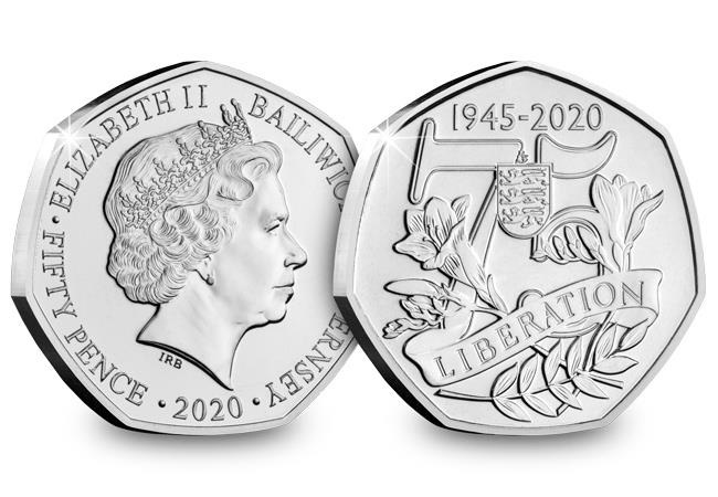 2020 The Official Liberation of Guernsey Circulation 50p