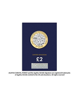 2020 Agatha Christie £2 Brilliant Uncirculated CC