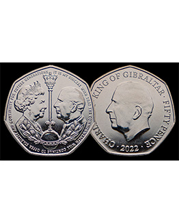 2022 Gibraltar End & Beginning of an Era 50p