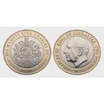 2023 Gibraltar King Charles III Crest Circulation £2