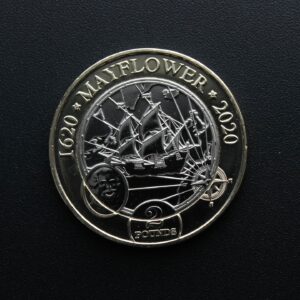 Isle Of Man 2020 Mayflower £2 Coin