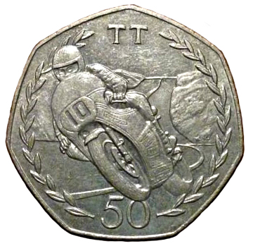 1982 Isle Of Man TT 50p