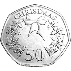 2014 Gibraltar Christmas 50p
