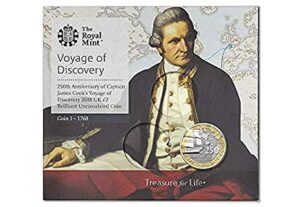 Captain Cook 2018 £2 Brilliant Uncirculated Coin