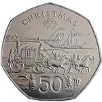 1980 christmas 50p