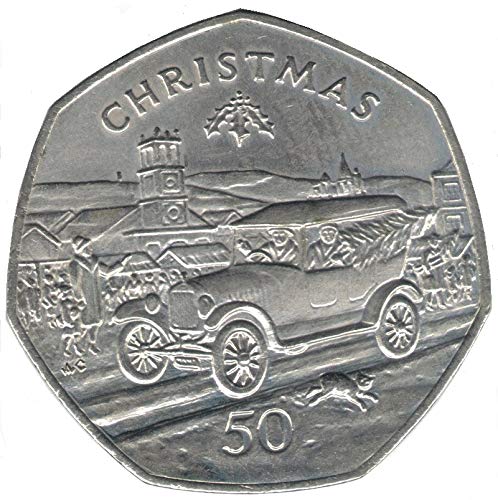 1983 Isle Of Man Christmas 50p