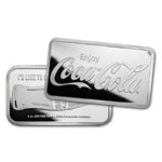 5 oz Coca-Cola .999 Silver Bullion Bar