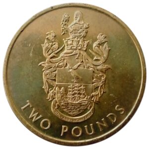 2002 St helena £2 Coin