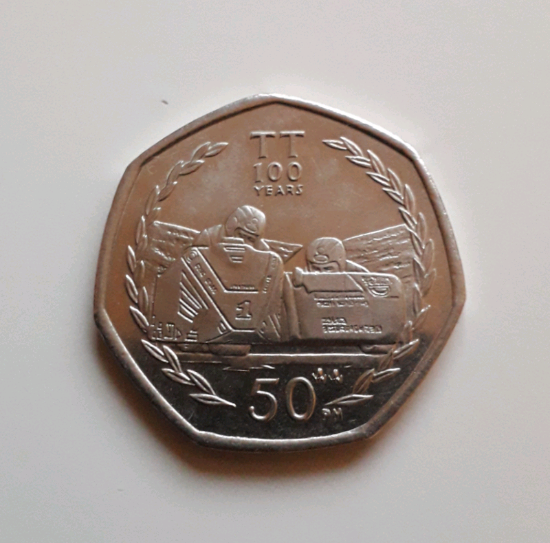 2007 Isle of Man TT 50p