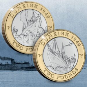 2020 Isle of Man Dunkirk £2 Coin Set