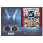 2005 End of the Second World War 60th Anniversary £2 Coin Cover with Medal (PNC)