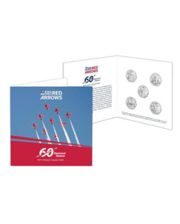 The Red Arrows Brilliant Uncirculated 50p Set