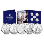 2018 Isle of Man Coronation 50p Coin Set