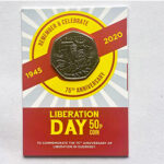 Guernsey Liberation Day 75th Anniversary Limited Edition 50p Card Sealed BUNC