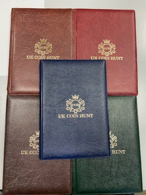 Gold Logo Coin Pocket Albums