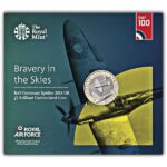 RAF Centenary Spitfire 2018 UK £2 Brilliant Uncirculated Coin