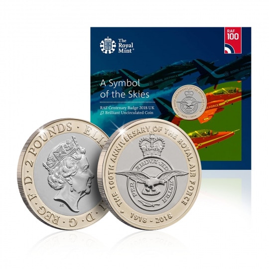 RAF Centenary Badge 2018 UK