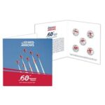 The Red Arrows 60th Season Colour 50p Set