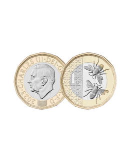 2023 Bees Circulated £1 Coin